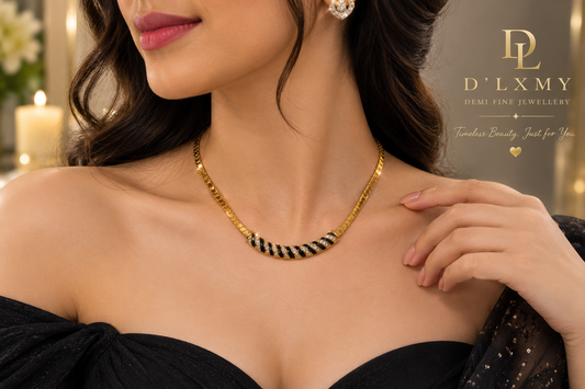 HER - Retro Style Luxury Chokers Necklaces - 18k Gold Plated
