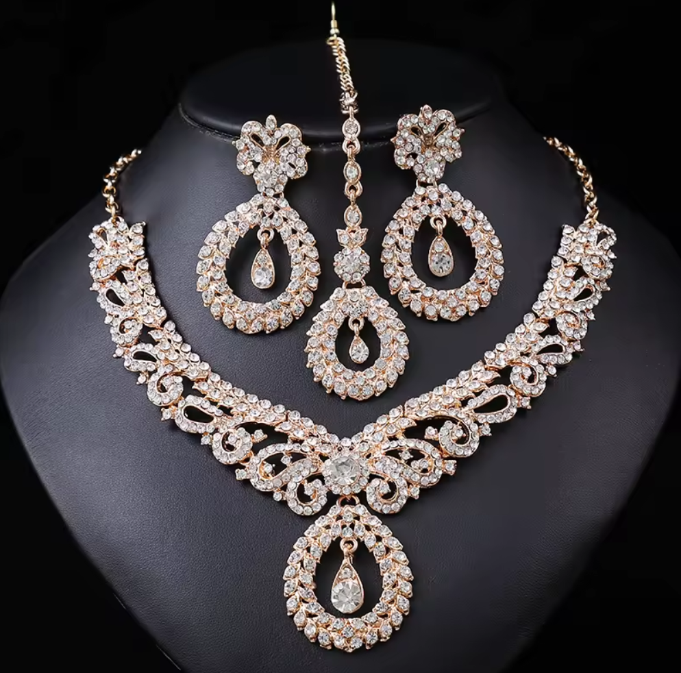 Designer Necklace, Bracelet, Earrings Sets