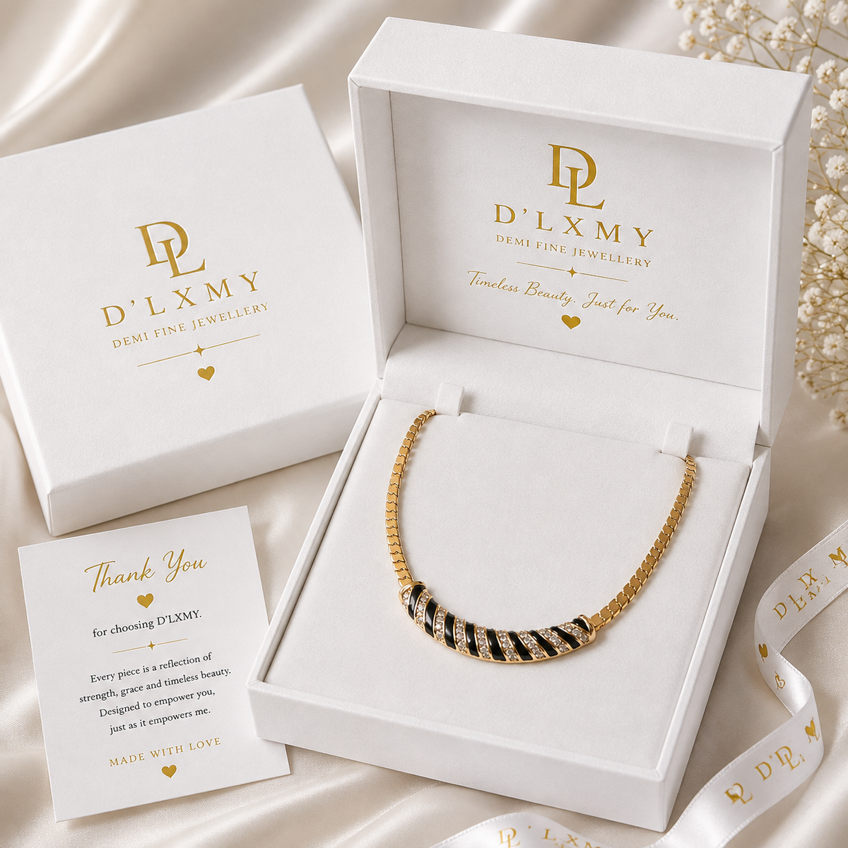 HER - Retro Style Luxury Chokers Necklaces - 18k Gold Plated