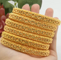 Trendy Charm Bangles For Women - 24K Gold-Plated